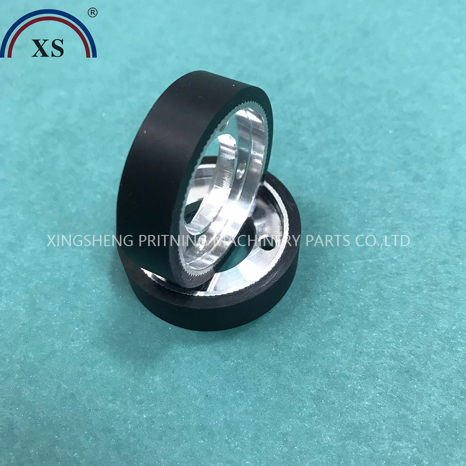 F4.614.555/03 Black Friction Wheel 38x19x10mm HIGH QUALITY PRINTING MACHINE PARTS XL105 CX102 CD102 SM102 CD74