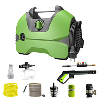120bar 1400W High Pressure Cleaner Portable IPX5 Waterproof For Auto Home Garden Cleaning Household Car Washing Machine 220V