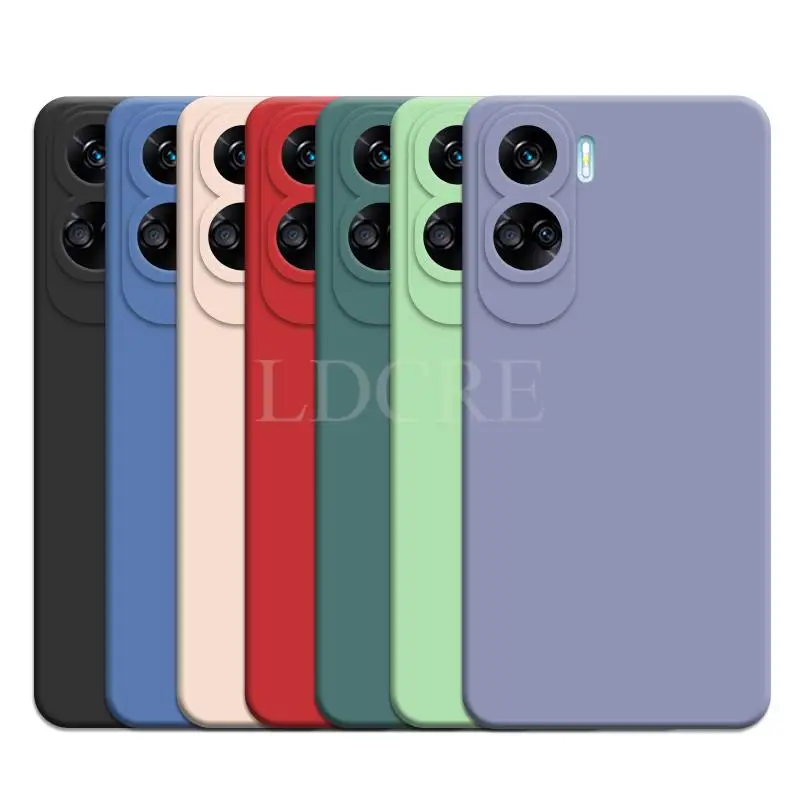 Etui na Honor 90 Lite Liquid Silicone Coque Cover Etui na Honor 90 Lite Cover TPU Rubber Protective Phone Case Honor 90 Lite Cover