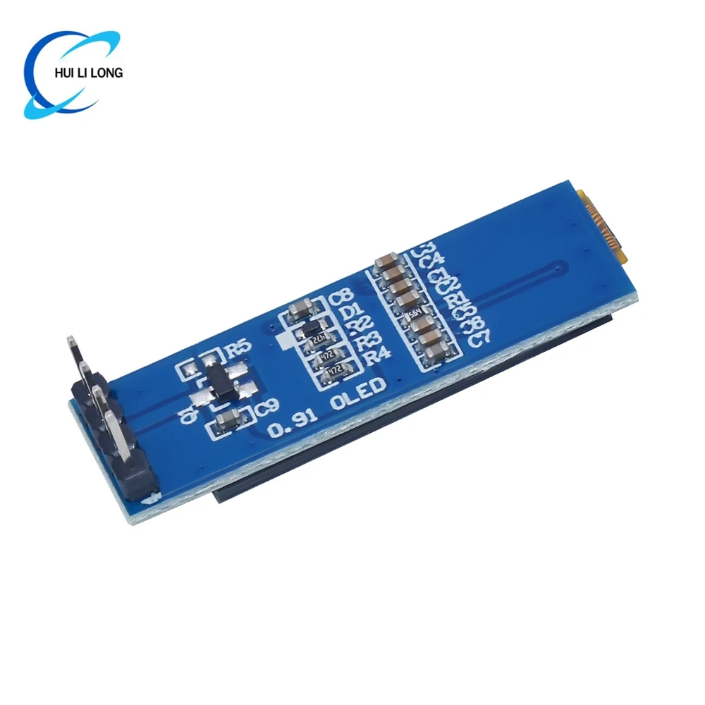 WAVGAT 0.91 inch OLED module 0.91" Blue White OLED 128X32 OLED LCD LED Display Module 0.91" IIC Communicate