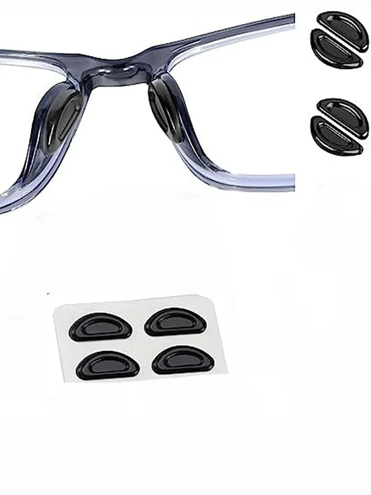 Silicone Eyeglass Nose Pad Cushion Airbag Ultra Soft Anti-Slip Height-Enhancing Nose Pad Material Eyewear Accessories Nose Pads