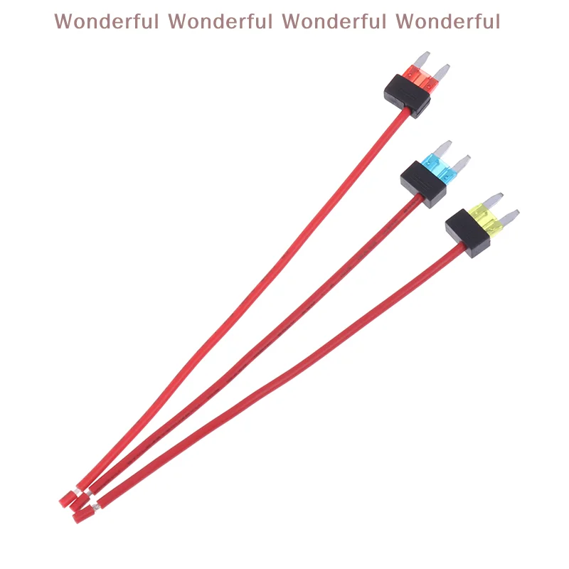 قاعدة فيوز السيارة إضافة A-Line TAP محول Mini ATM APM Blade MINI، 12V، سعة تحميل 10A، 15A، 20A #2