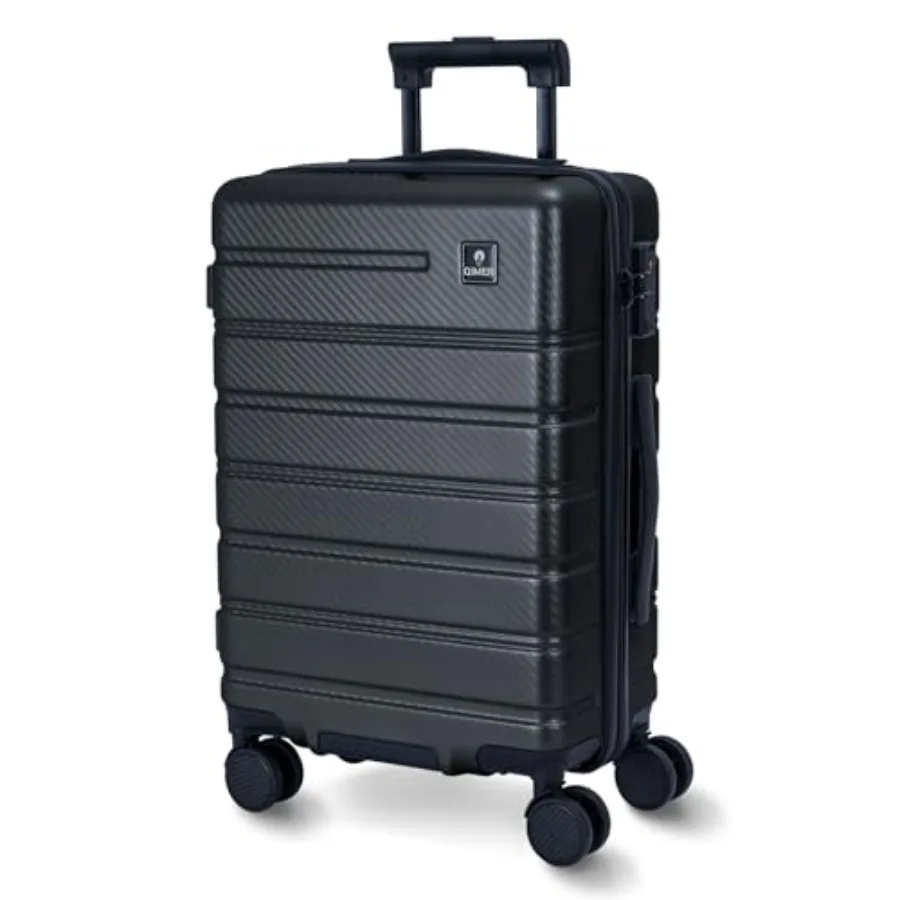

Carry on Luggage, PC Hard Shell Suitcase 22x14x9 Airline Approved TSA Lock YKK Zippered Double Spinner Wheels Lightweight Suita