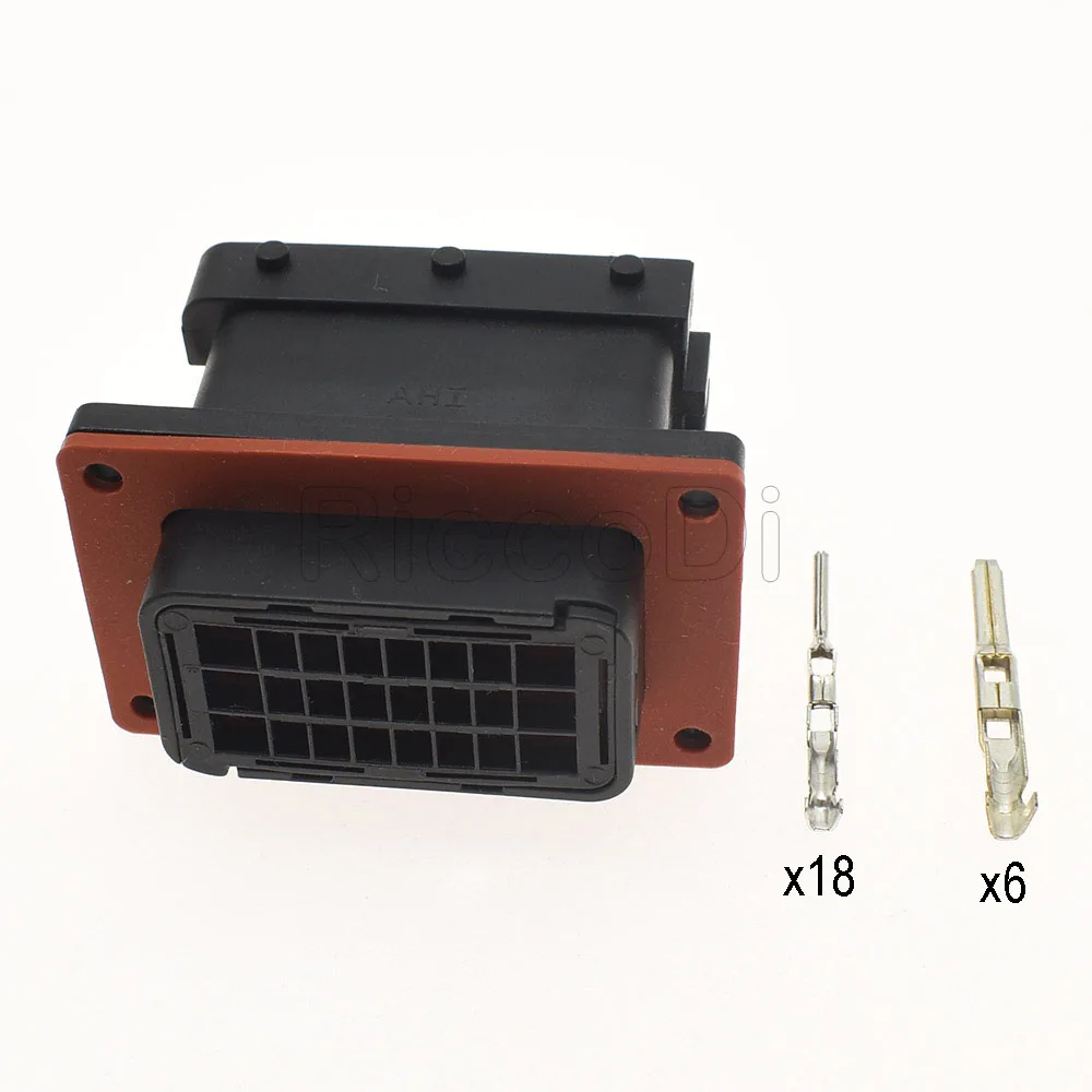 1-5 مجموعات 24 دبوس السيارات Ecu موصل FCI Pcb التوصيل مقاوم للماء البلاستيك الإسكان مقبس الذكور 211PC249S0005 211PL249S0023 #3