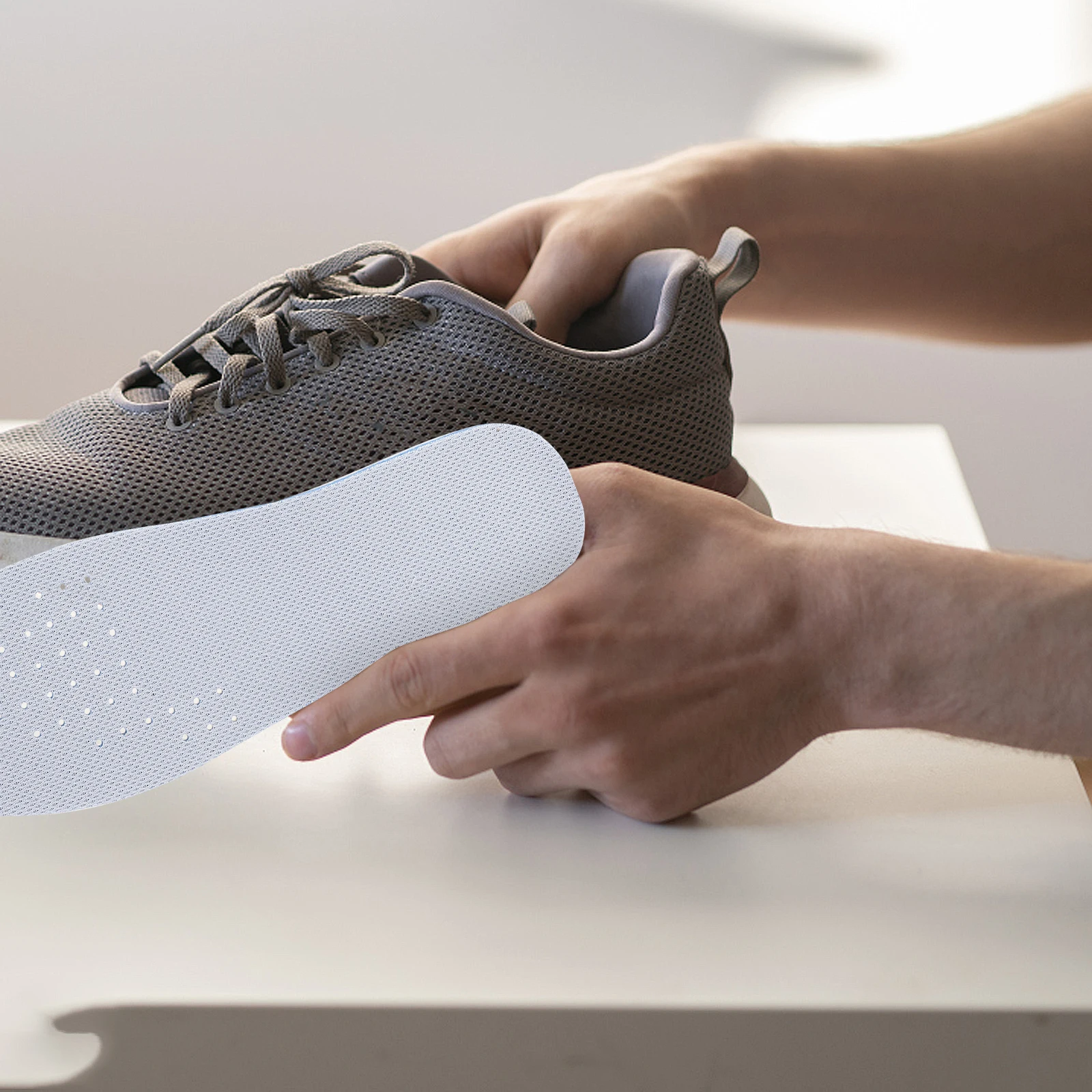 

Shoe Heightening Insoles Inner Absorbing Eva Sweat Absorption Pads Men and Women