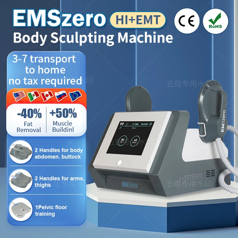 EMSzero Machines 15RF 6500w NEO Body Slimming Nova Fat Burning Muscle EMS Sculpting Electromagnetic Stimulate Hiemt Pro