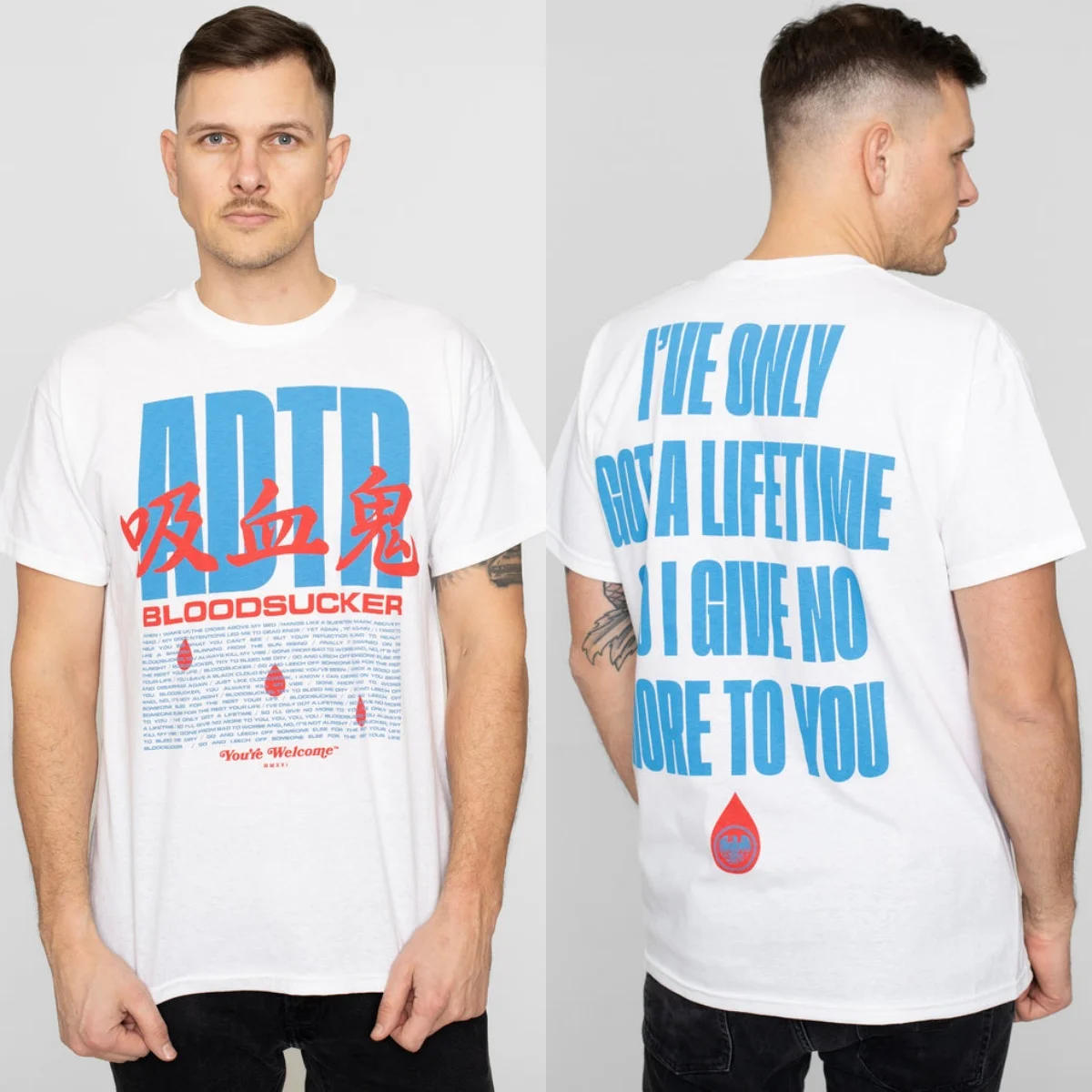 Pop A Day To Remember Grafik-T-Shirt aus Baumwolle, Unisex, Sommer, kurzärmelig, modisches Marken-T-Shirt, luxuriöses, lässiges Vintage-T-Shirt – Detail 7