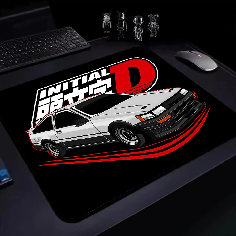 Anime Racing Initial D Gaming Mouse Pad XS Small Mousepad For PC Gamer Desktop Decoration Office Mouse Mat Deskmat Rug