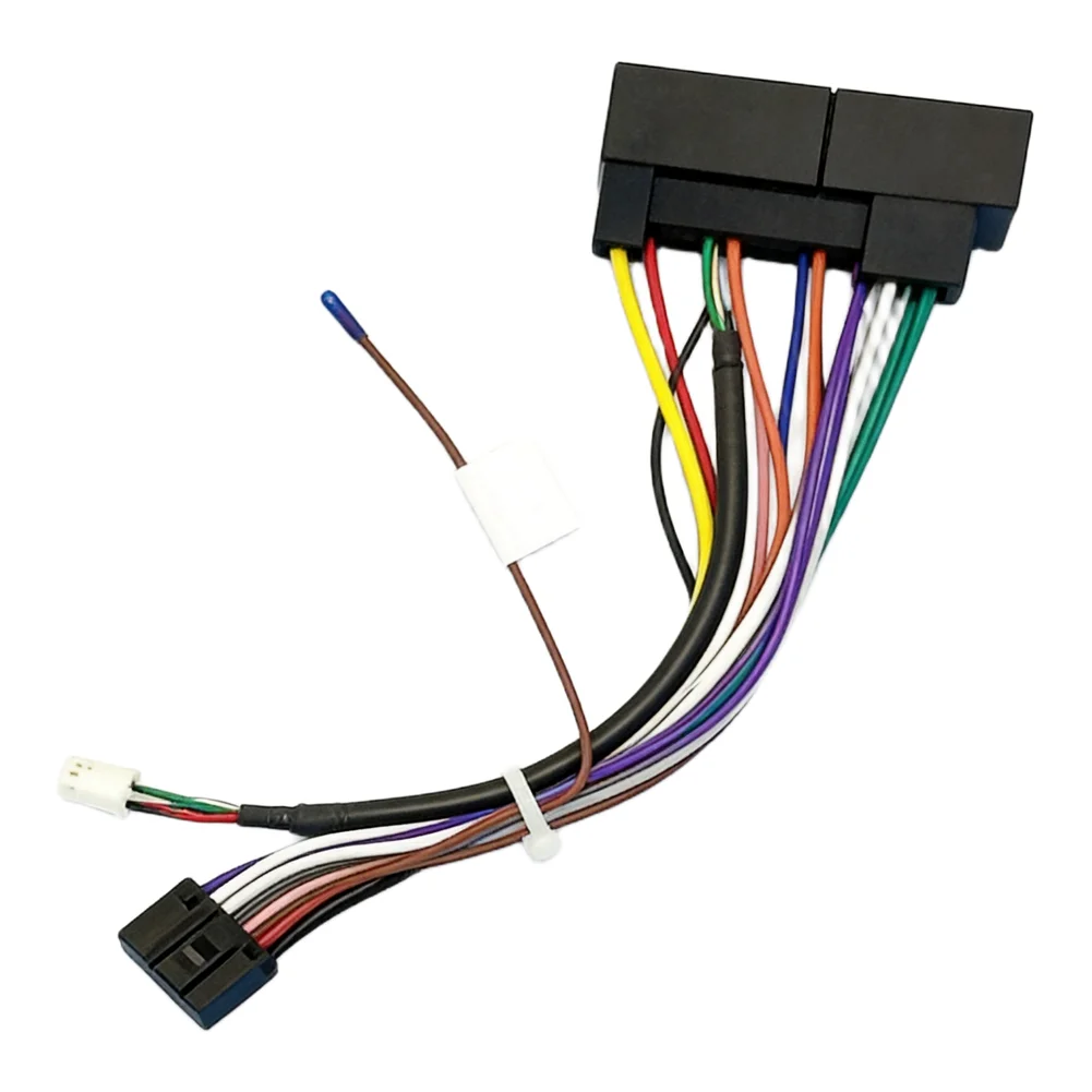 16 Pin Car Radio Power Cord Wiring Harness for Android Head Unit Compatible with For Hyundai Santa Fe 2013-2015 ix35 2009-2015