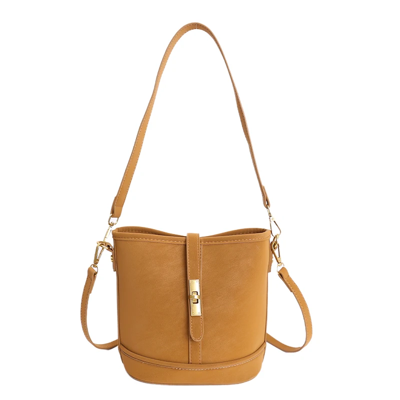 

Повседневные женские сумки из искусственной кожи, сумки-ведра высокого качества, женские маленькие сумки через плечо для женщин, модная женская новая сумка-мессенджер