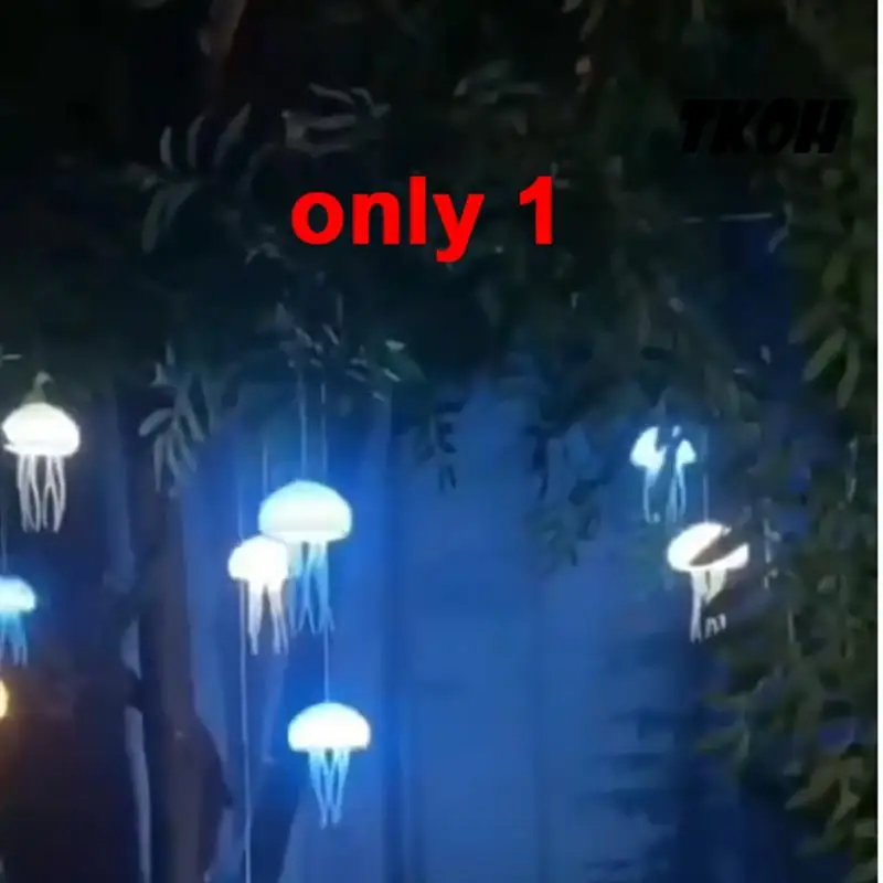 

TKOH-Lighting Decoration Floating Dynamic Jellyfish Night Light Romantic Atmosphere Light Cute LED Night Lamp