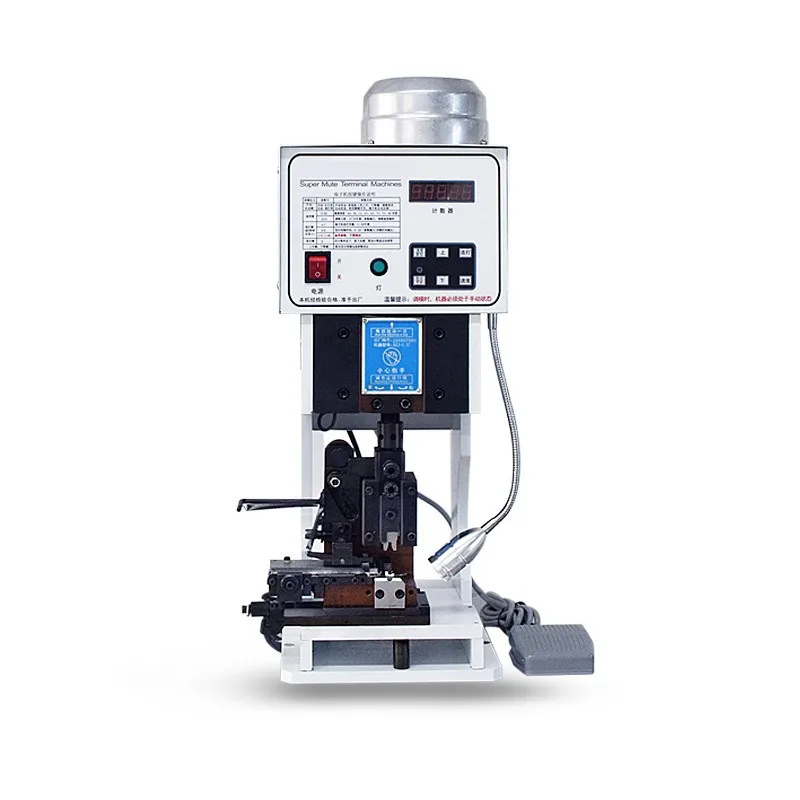 

Semi Automatic Terminal Crimping Machine Electric Mold Blade Wire Stripping Cutting Equipment For Wire Processing