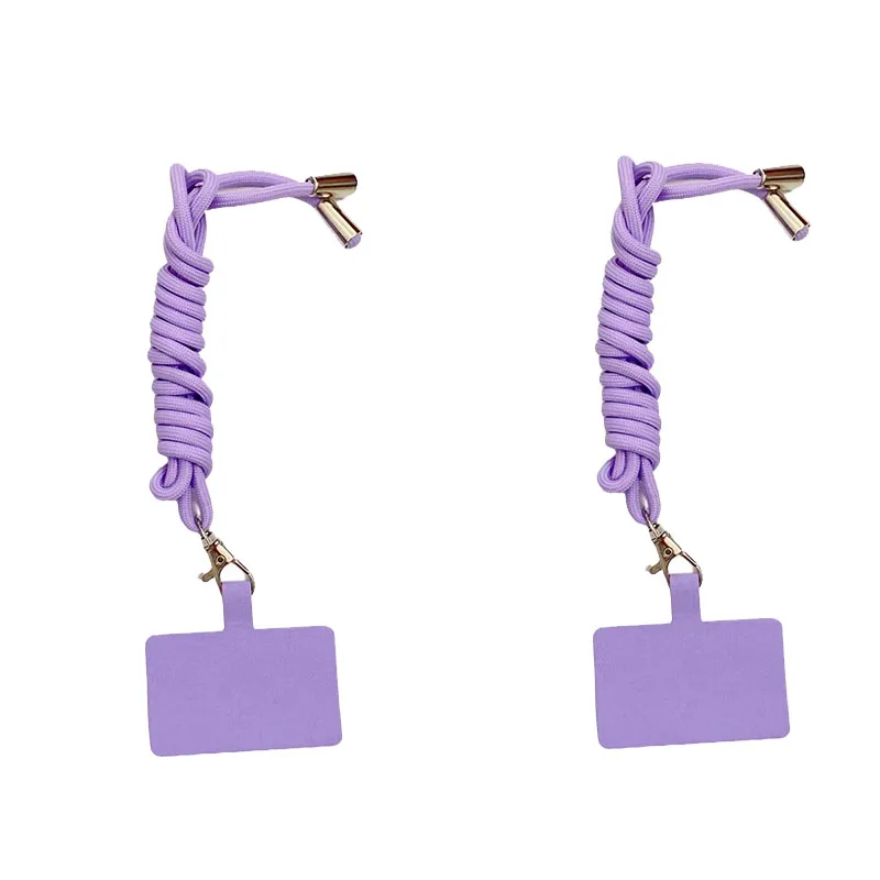 1/2 stücke Universal Einstellbare Telefon Lanyard Strap Handy Hängen Seil Neck Straps Anti-verloren Lanyards Handy Zubehör