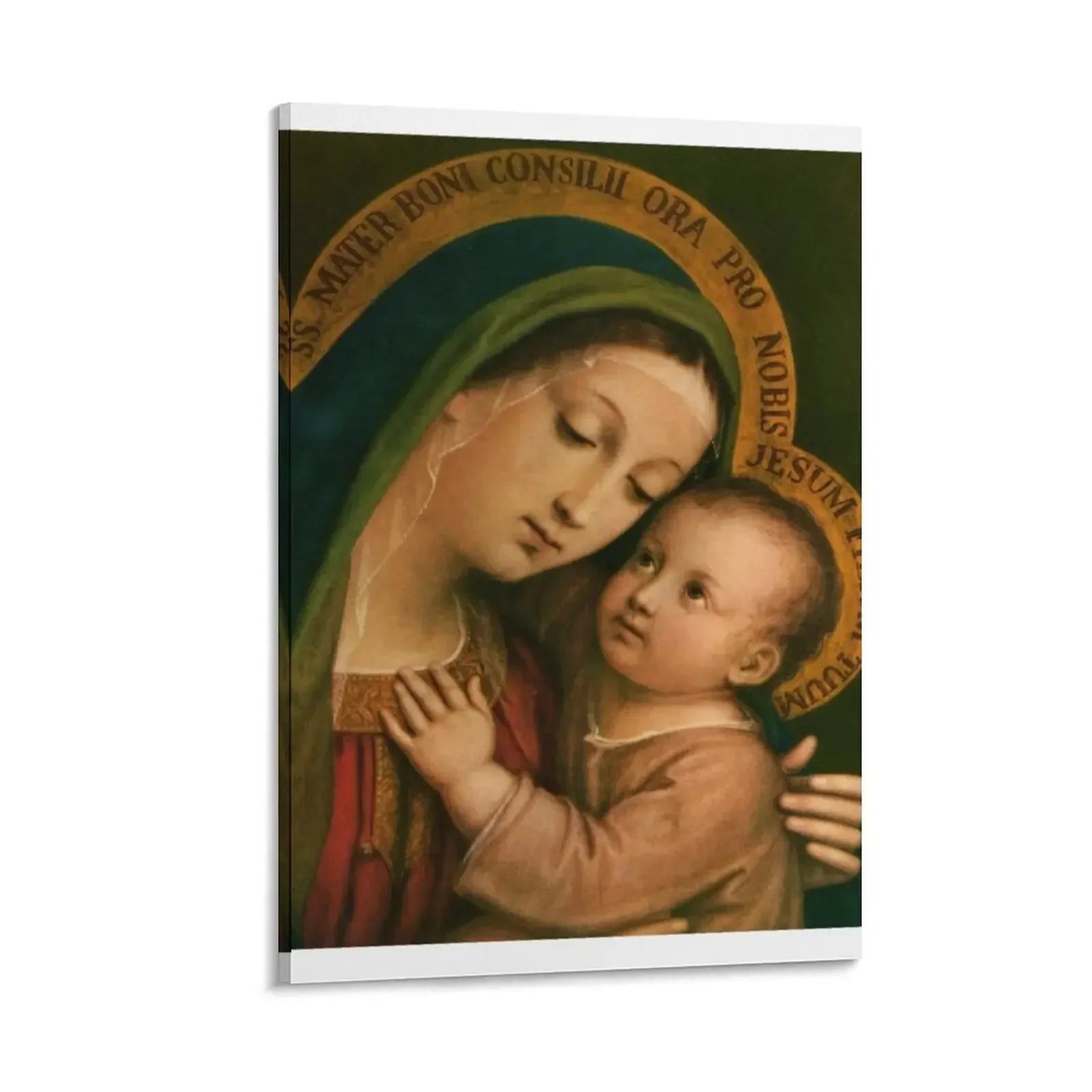 

Our Lady of Good Counsel Canvas Painting poster anime bedroom decoration Luxury living room decoration