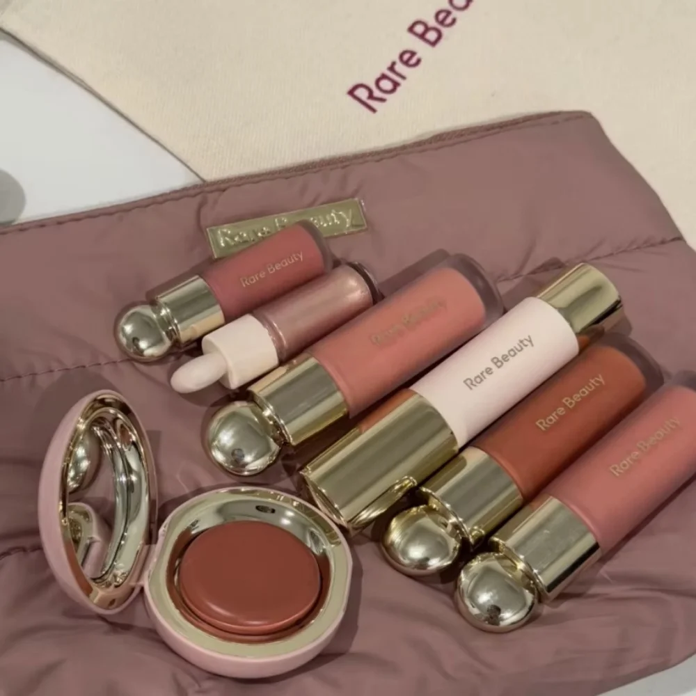 Rara beleza batom blush creme olhos líquido blush à prova dwaterproof água mositure rosto contorno sombra blush líquido maquiagem gordo