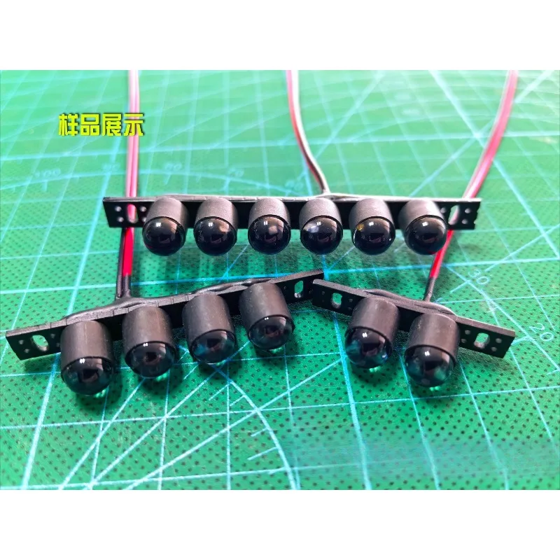 LED سقف ضوء الأضواء ل 1/10 RC الزاحف سيارة Traxxas TRX4 المدافع برونكو محوري SCX10 90046 RC4WD D90 الشبح رانجلر أجزاء