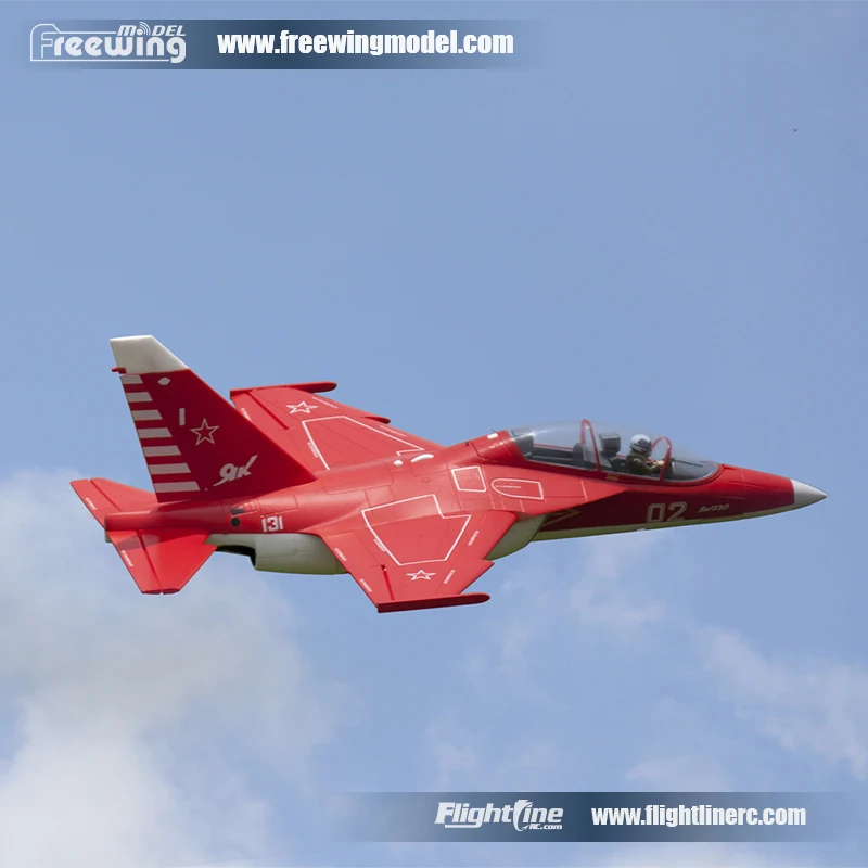 

Flight Line Official Store Freewing Yak-130 Red 70mm EDF RC Jet Airplane Hobby Aircraft Foam Model Plane