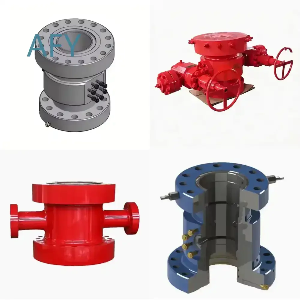 API 6A Wellhead Casing Fittings and Rig Fittings for Oil and Gas Drilling Equipment for Wellhead Assembly for Casing Spool
