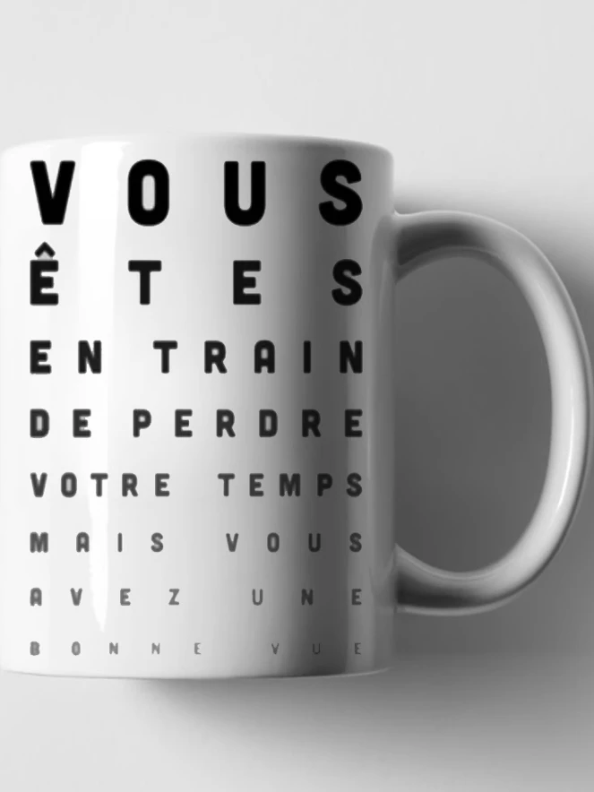 French Language Joke Ceramic M - Coffee Tea Joke 리뷰 및 가격