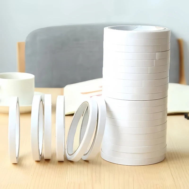 1 Stück 8m Starkes Doppelseitiges Klebeband Leistungsstarkes Handreißband zur Befestigung von DIY-Bastelarbeiten Klebepapier für Heim- und Bürobedarf – Detail 3