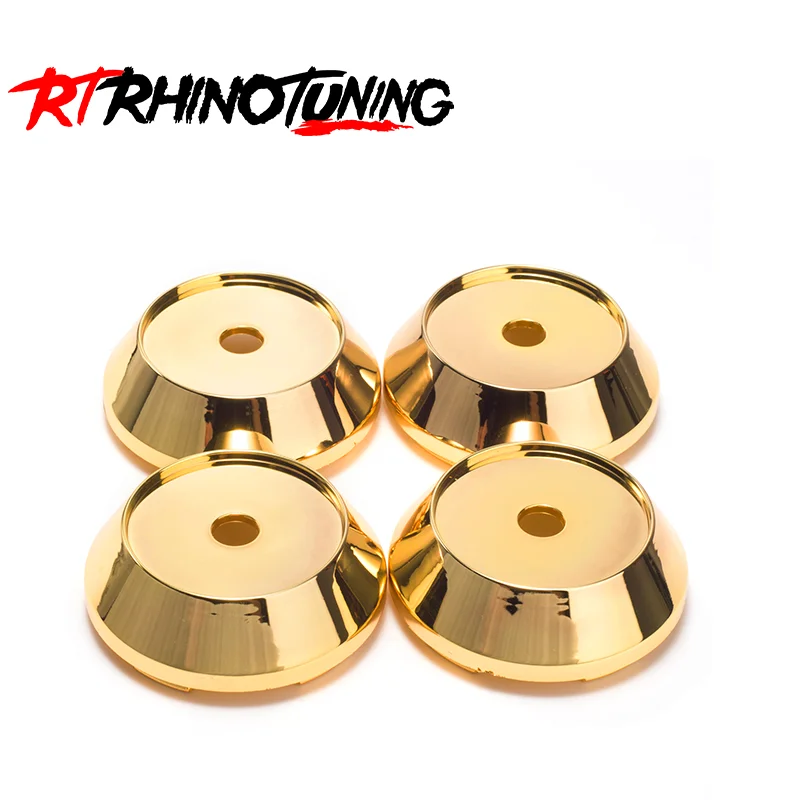 RhinoTuning 1/4 قطعة OD 65 مللي متر/2.56 "ID 60 مللي متر/2.36" غطاء مركزي محور عجلات للعاطفة ZR10 CR Kiwami T5R D9R T7R 11R XD9 XT7 XC8 TE37