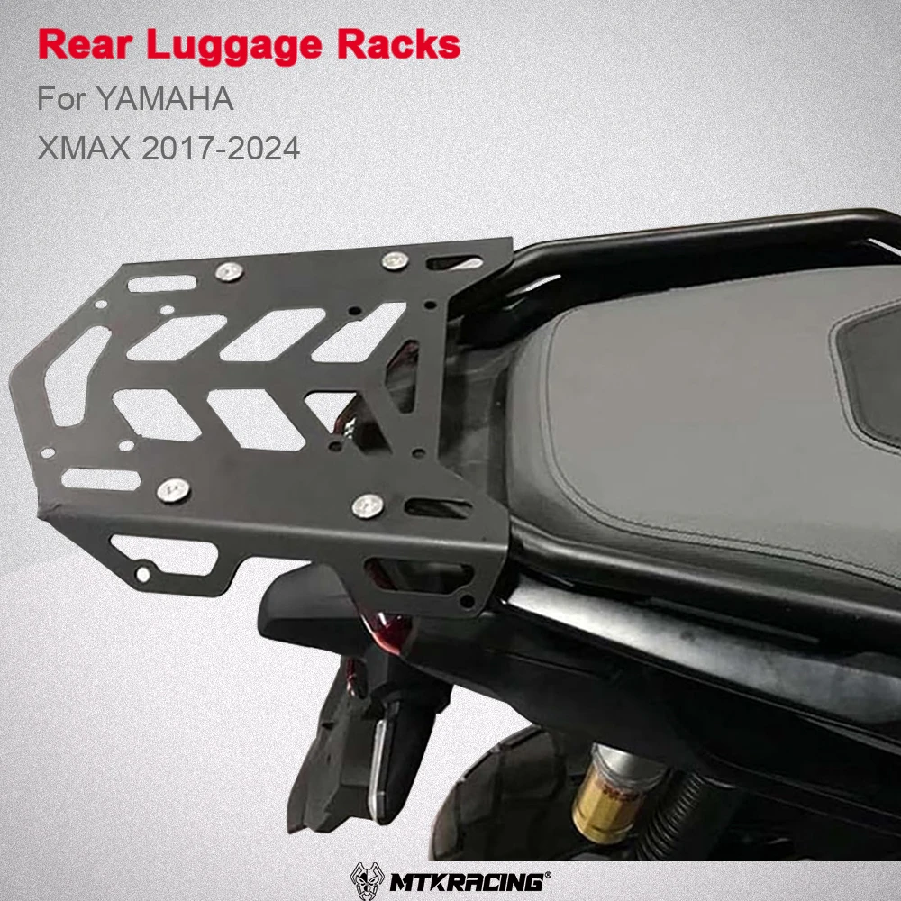 

Кронштейн для верхней коробки MTKRACING для YAMAHA XMAX 2017-2024, задняя багажная стойка, фиксатор, держатель, комплект багажника