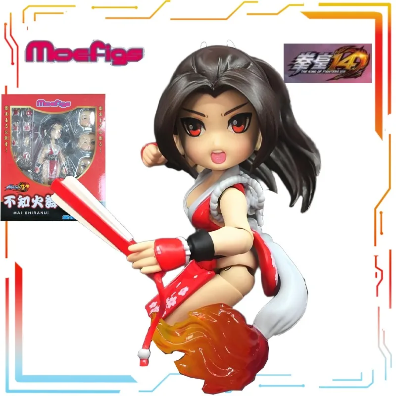 

MoeFigs оригинальная Q-версия подвижная серия «Король бойцов» аниме фигурка модель игрушки коллекционные украшения подарки для мальчика
