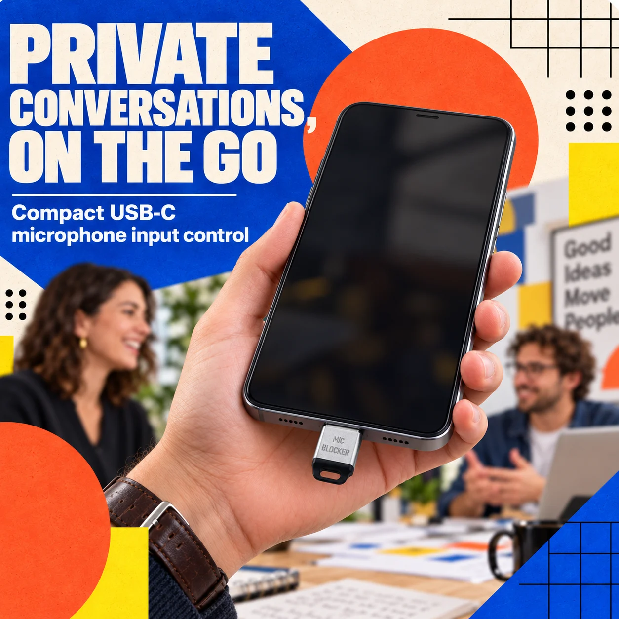 Microphone Lock USB C MIC Blockers Wide Compatibility Reliability Protections for Privacy Keep Your Conversation Secure