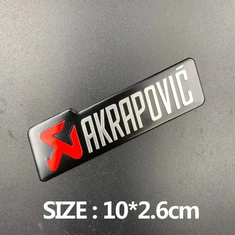 For Akrapovic Exhaust stickers Motorcycle Sticker Decal Logo