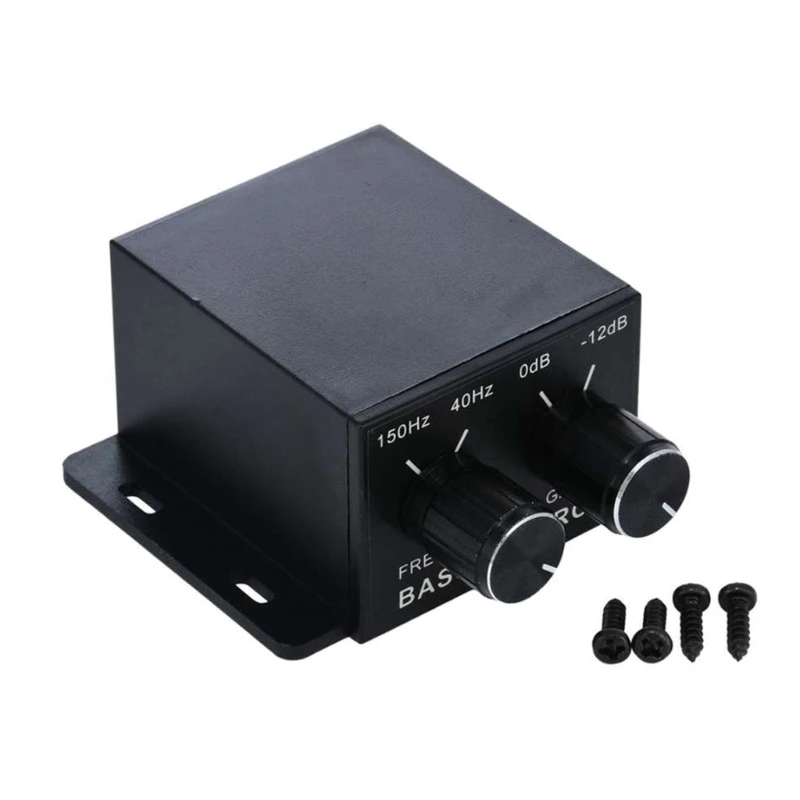 

Car Adjust Line Levels Volumes Control Knob Subwoofer Bass Controller