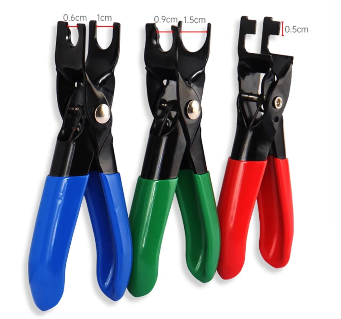 3pcs/set fuel pipeline disassembly pliers Air conditioner cold air duct refrigerant oil pipe separation pliers car tool