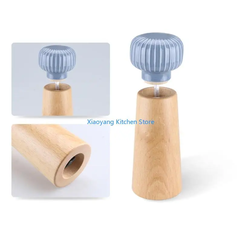 69HC Salt and Pepper Mill with Strong Adjustable Ceramic Grinder Rotor Manual Pe