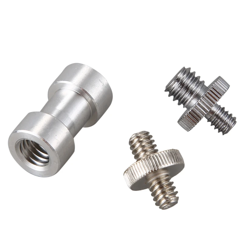 برغي الكاميرا، 42 قطعة 1/4 بوصة 3/8 بوصة محول مسامير ملولبة 1/4 بوصة محول الحذاء الساخن جبل مجموعة رأس كرة الكاميرا