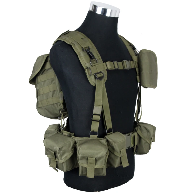 Fan di caccia russo forze speciali Smersh gilet da caccia con equipaggiamento tattico gilet da caccia leggero e traspirante regolabile all\'aperto