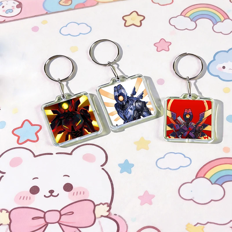 Game ULTRAKILL Acrylic Keychain Handmade Hanging Ornaments Clothes Backpack Decoration Jewelry Accessories Gifts with Friends