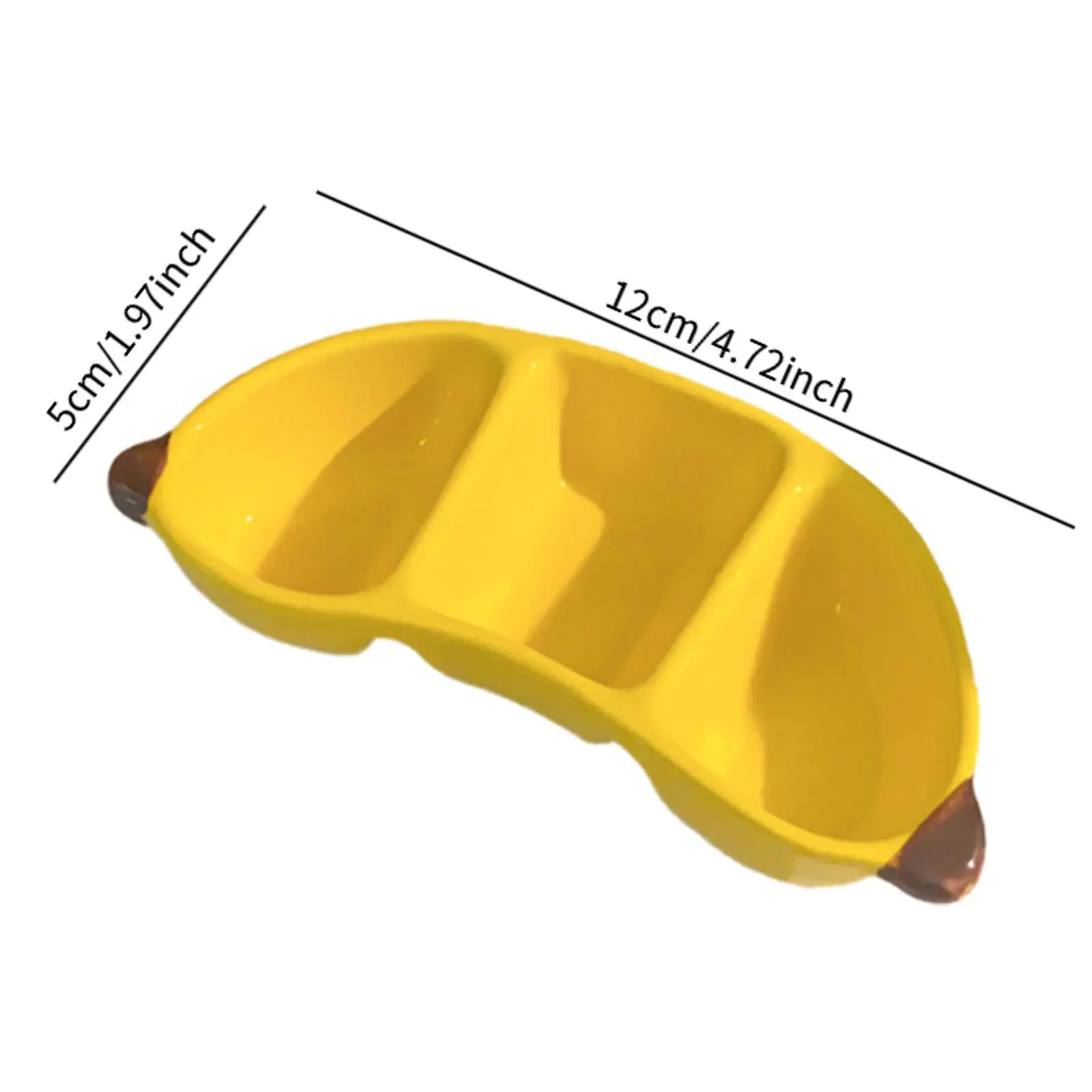 Cute Fruit Shaped Plate Small Dip Sauce Dish for Salad Condiments Restaurant