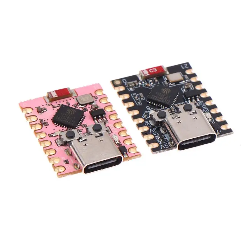 1/2/3 Buah Papan Pengembangan ESP32-C3 2.4GHz Wi-Fi Bluetooth ESP32 Papan SuperMini Mikrokontroler Inti Ganda untuk Arduino