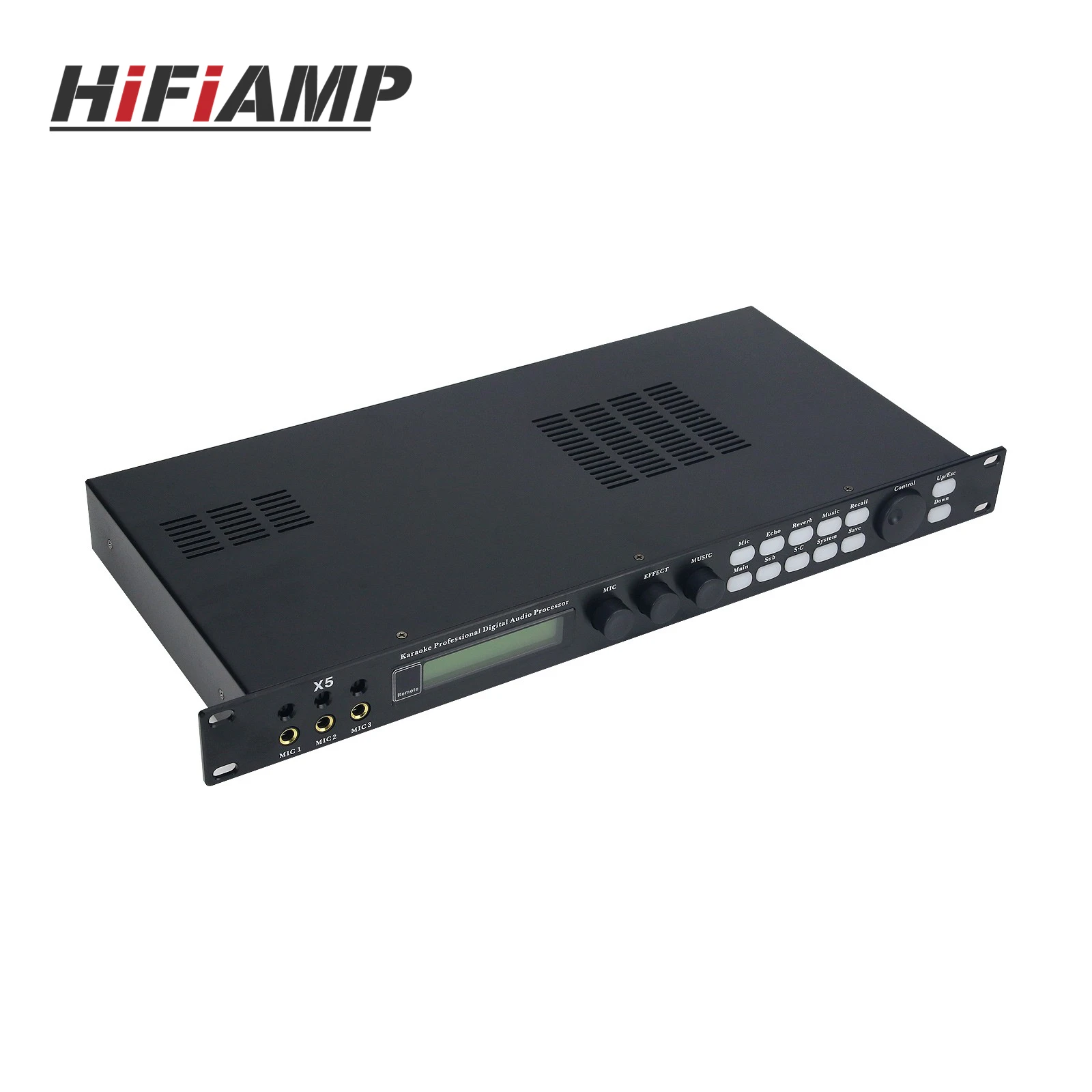 HiFiAMP X5 Effect Processor Karaoke Effector KTV Home Karaoke Professional Digital Audio Processor Reverb
