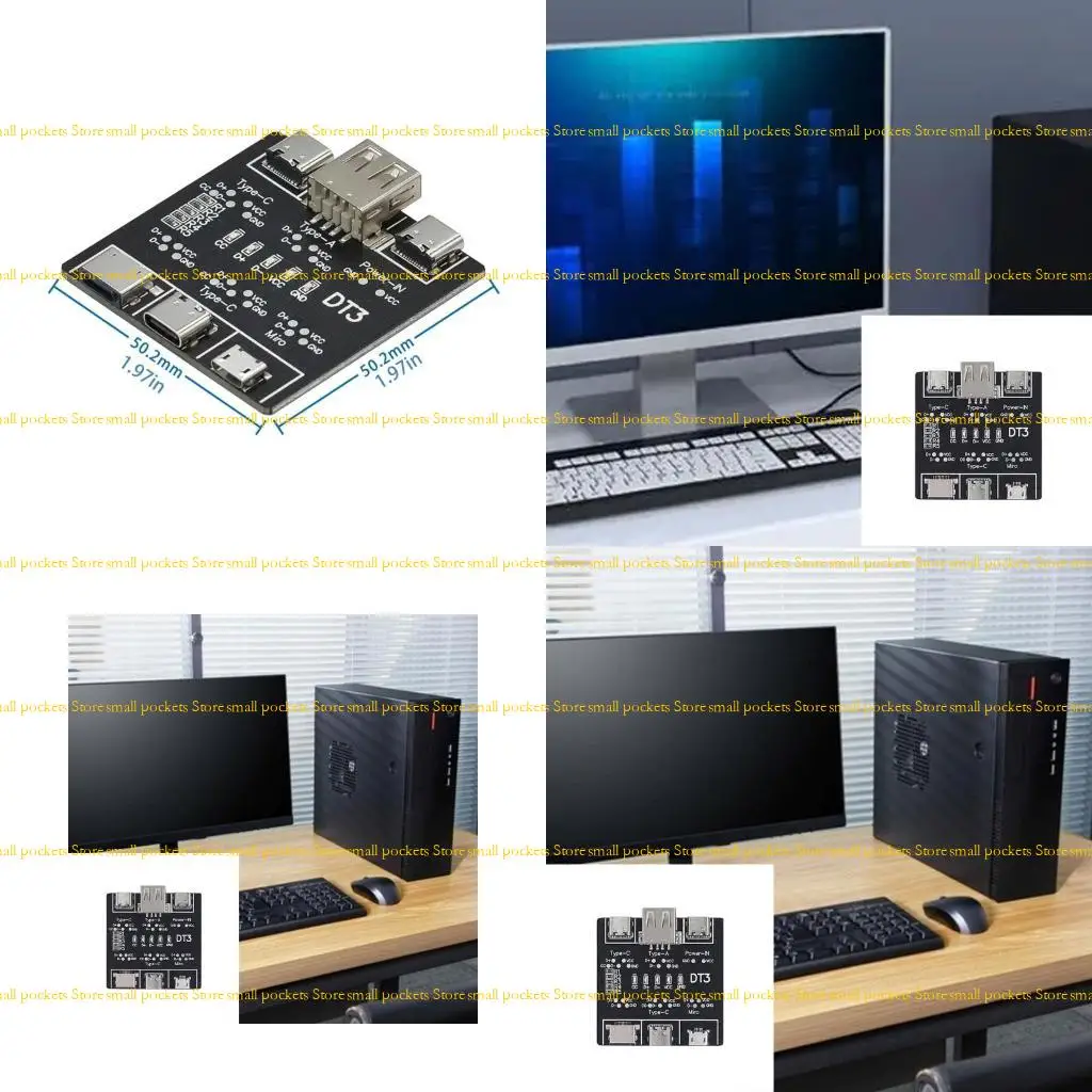 

R1WD Data Line Detection Board for Mobile Phone USB Cable Tester ShortCircuit Test