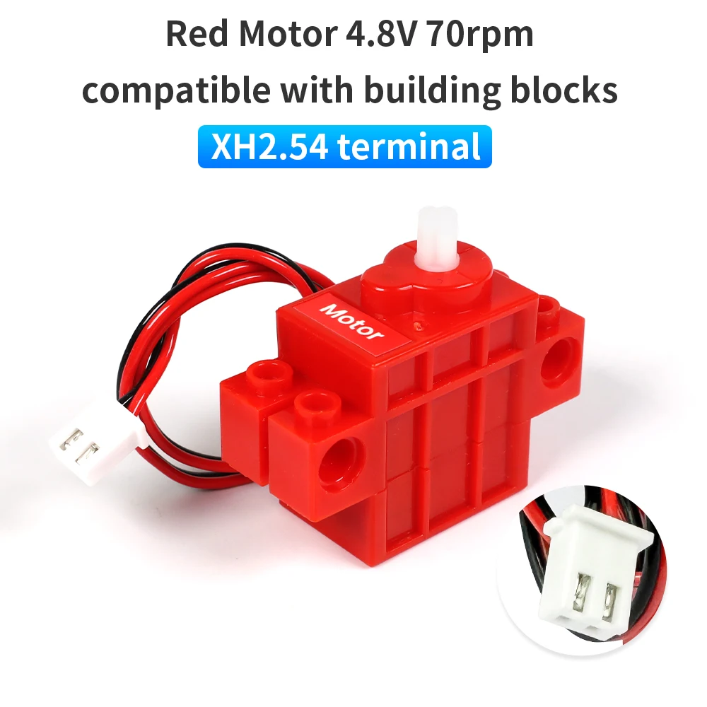 Programmable 2KG DC Motor With XH2.54 Terminal Compatible With Lego Building Blocks For Arduino Control 360 Rotation Speed