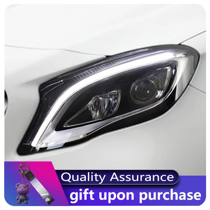 

Car Styling Headlights for Benz GLA 200 220 260 LED Headlight 2015-2019 Head Lamp DRL Signal Projector Lens