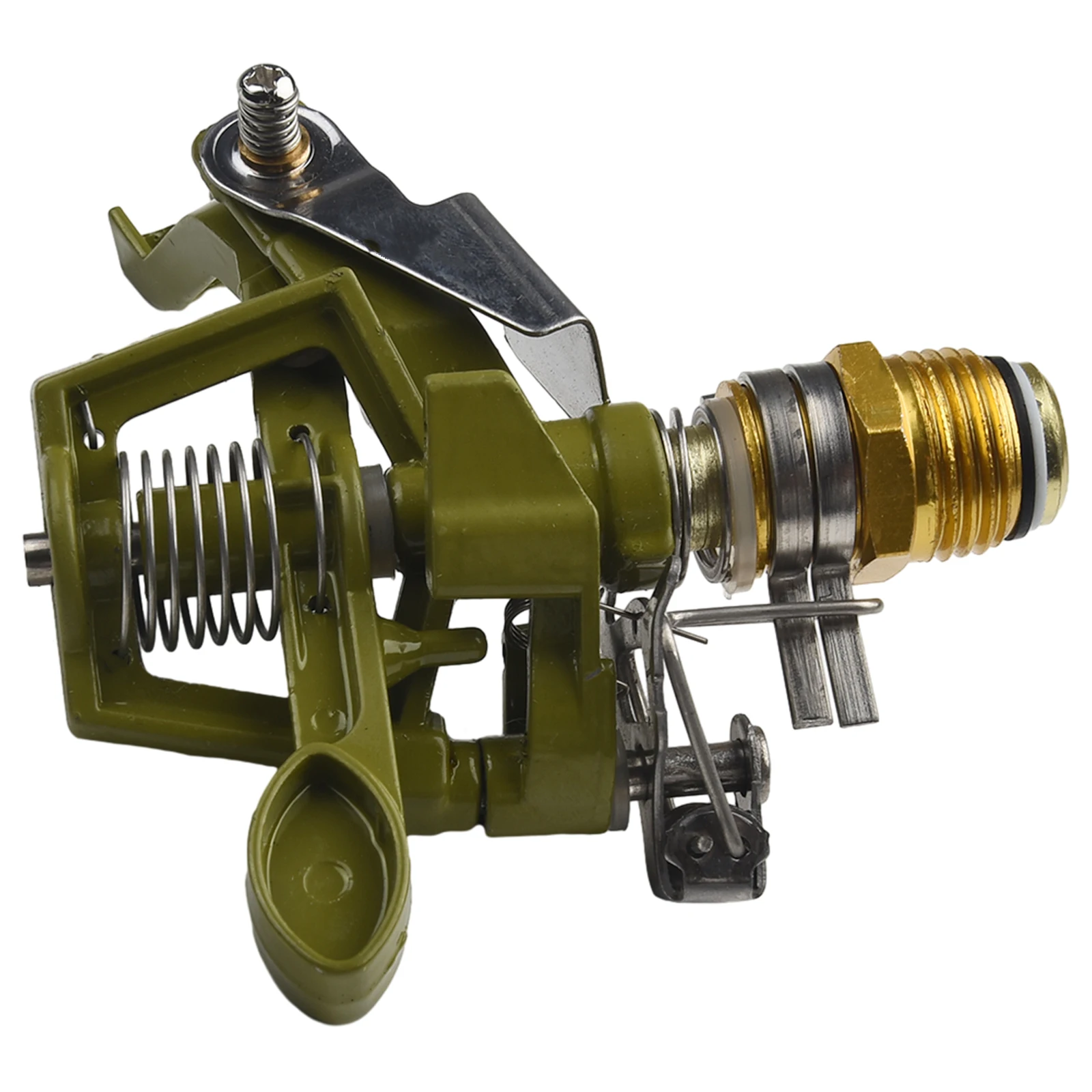 

Highly Functional Brass Sprinkler Fast Rotation 12 Widespread Watering Adjustable Height for Agriculture Lawn Garden