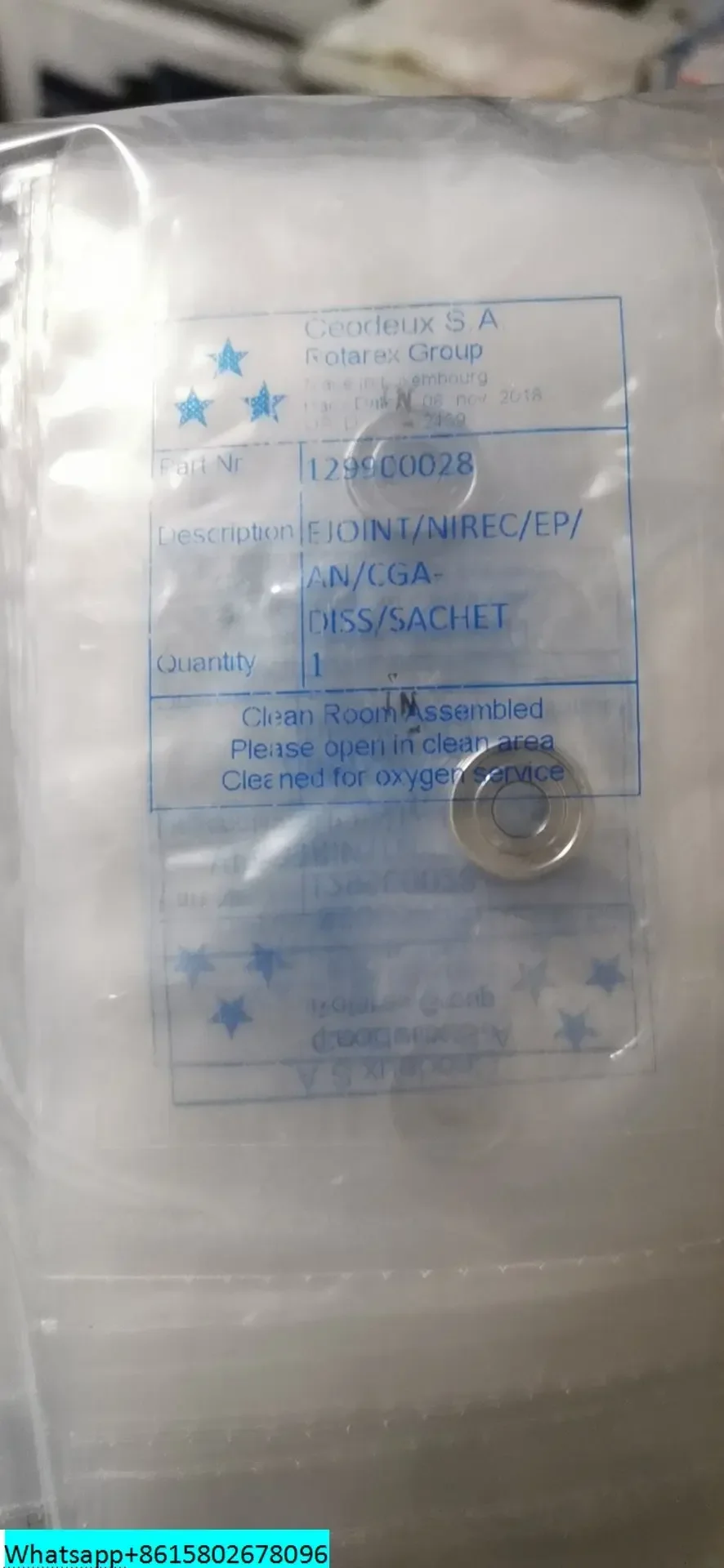 

ROTAREX cylinder gasket 30-NI-0 gas