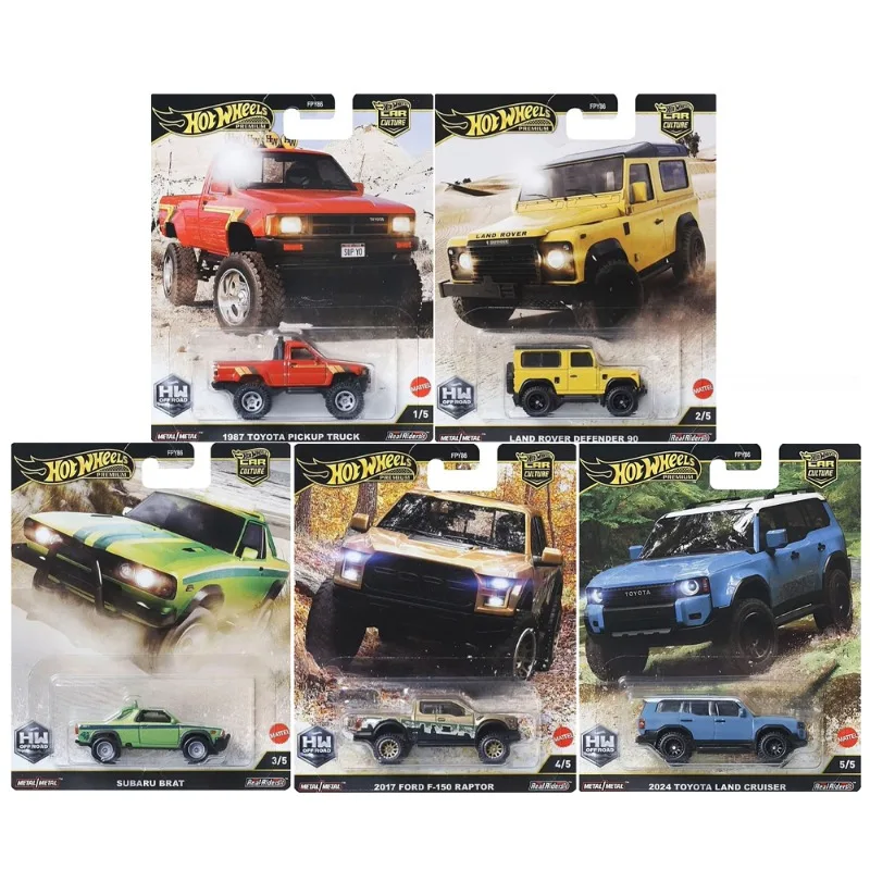 

Hot Wheels Cars FPY86 9C1H SUBARU BRAT 2024 TOYOTA LAND CRUISER 1:64 Diecast Vehicle Model Cars Toys Boys Gift