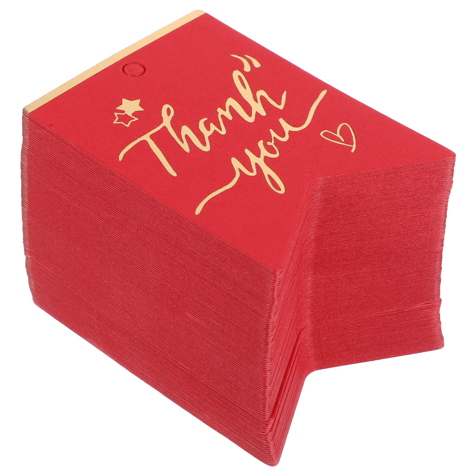 

100pcs Gift Packaging Tag Premium Craft Paper Thank You Label For Wedding Shower Birthday Party Decorative Round Diy
