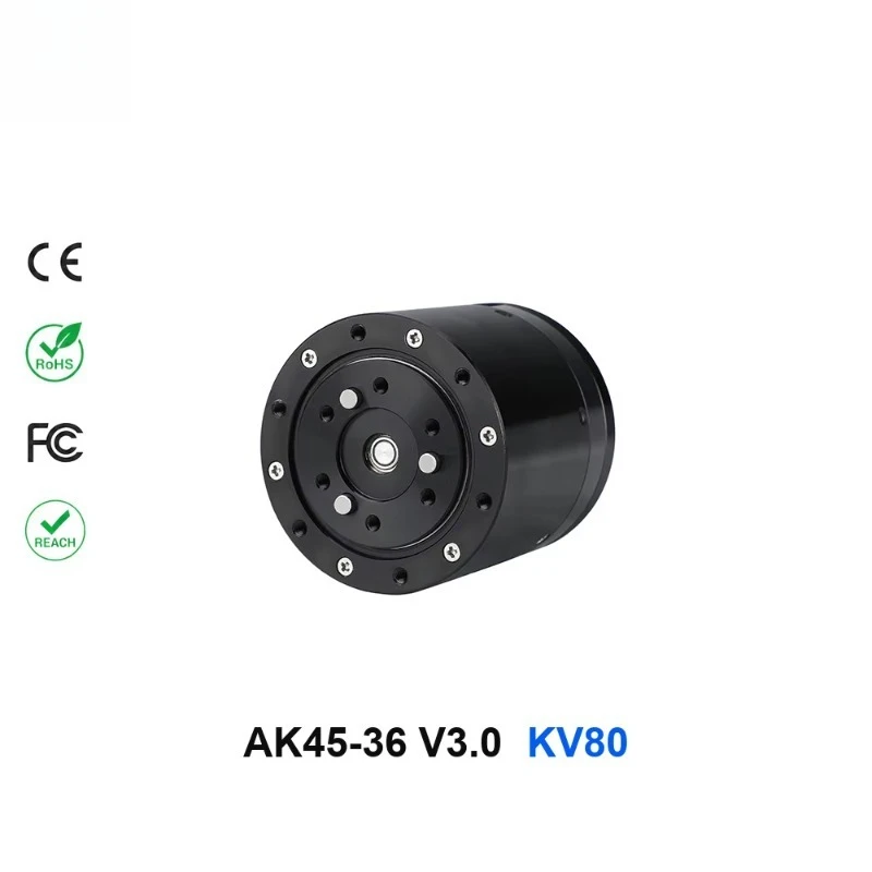 AK45-36 V3.0 KV80 Compact Robot Joint Actuator Dual Encoder Servo Motor for Humanoid Robotics