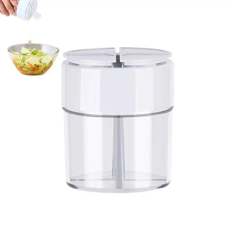 

4 In Seasoning Bottle Spicee Pepper Shaker Can Jar Multi-Functional Sugar Storage Bottles Seasoning Container Kitchen Gadgets