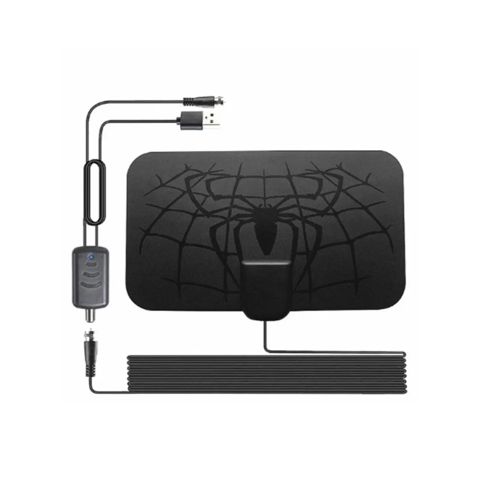 Indoor 1500 Miles Digital Antena for All Smart TVs with Amplifier Signal for Local Channels  Broadcast HDTV 4K DVB-T2 Long Range