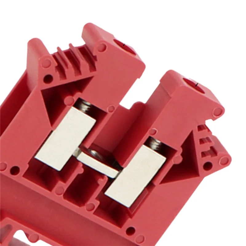 

TKOH-DIN Rail UK2.5B Square Universal Screw Connector 100 Pcs Terminal Block Clamp Connector