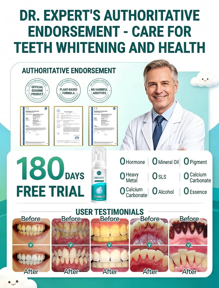 Новинка 2026 года: Мусс для от – обзор и цена Teeth Whitening Foam Toothpaste